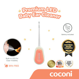 COCONI Premium LED Baby Ear Cleaner | Pembersih Telinga Bayi Anak dengan Lampu