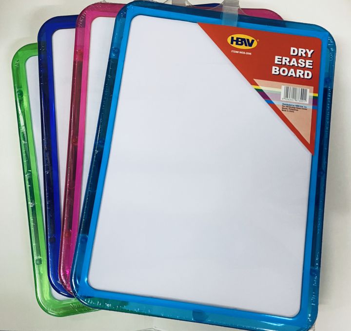 HBW White Board 7x10 Inches | Lazada PH