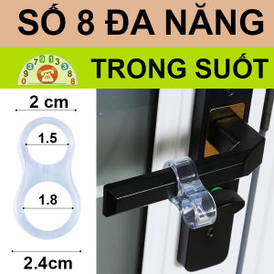 Đệm Silicon Chặn Cửa Hút Chân Không Gắn Tay Nắm Cửa