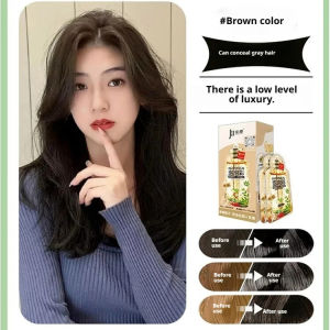 Hair Dye Hair Color / Smooth Healthy Foam / Wedding Family Daily Use / For Men Women Adults Lazy / Plant One Wash Color