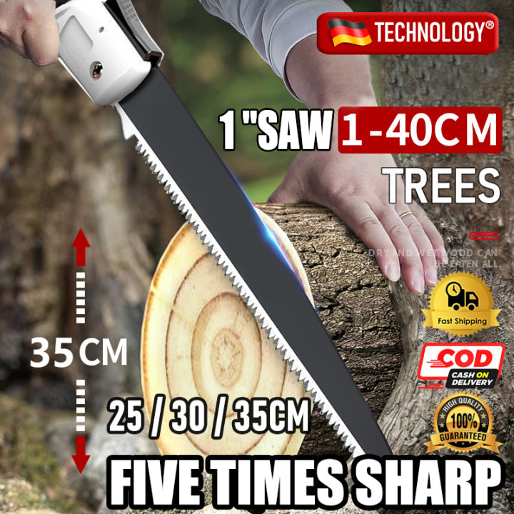 235mm Pruning Saw Portable Folding Hand Saw Practical Portable Landscape Garden Orchard Pruning Cutting Tool With Anti-Slip Handle For Camping Pruning Sawing Trimming Gardening