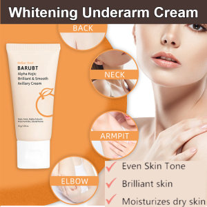 [7 Days Visible Results] Brightens Dark Armpits Removes Odor Dead Skin Whitening Cream 50g Safe For Sensitive Skin/Kojic Acid Smoothing And Brightening Underarm Cream