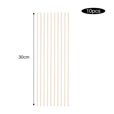 20pcs 3mm Reed Diffuser Perfume Replacement Cotton Stick DIY Handmade Home Decor Rattan Reed Oil Diffuser Refill Sticks
