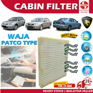 S2U Cabin Air Cond Filter Proton Waja Patco Type Penapis Angin Udara Kereta