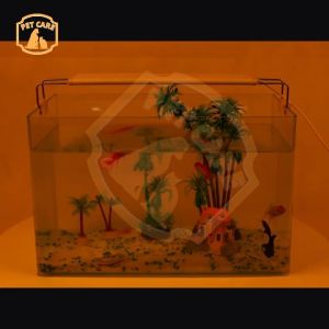 18-81CM LED Aquarium Lamp Tricolor Fish Tank Light Aquatic Plant Light Imitation Aquarium Landscape Underwater World
