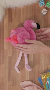 Wild Republic Ecokins Mini Flamingo Stuffed Animal 8 inches Gift for Kids Plush Toy Made from Spun Recycled Water Bottles Eco Friendly Child’s Room Decor