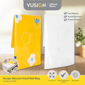 Vusign Vacuum Hand Roll Bag/Vacum Bag/Plastik Vacuum Tidak Perlu Pompa Praktis Serbaguna VS598 VS599