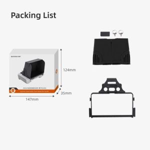 SUNNYLIFE ZG544 Magnetic Sun Hood Sunshade Cover for DJI RC MINI 3 PRO Controller