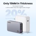 Củ sạc nhanh UGREEN Nexode Pro X753  GaN Ultra-Slim 65W siêu mỏng 3 cổng 2C1A sạc nhanh PD/PPS/QC. 