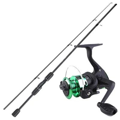 Fishing Rod and Reel Combos Carbon Fiber 1.65M 1.80M 2.1M Fishing Pole and Spinning Reel