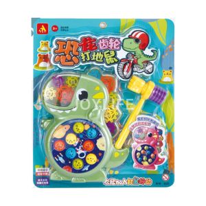 เกมทุบตุ่น ลายไดโนเสาร์ พร้อมค้อนทุบ มีเสียง มีไฟ ของเล่นเด็ก ผญ ผช