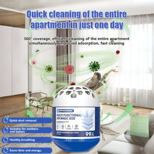 Self Absorbing Dust Removal Mold Prevention and Air Purification Magic Box a Powerful Air Purifier and Dust Remover with a Drying Agent万能吸尘魔盒