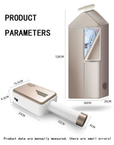 Electric Clothes Dryer Portable Multifunction Fast Drying Clothes Shoes Warm air Clothes Dryer Heater Drying Machine Portable Household Multi-functional Fryer Drying Shoe Gloves Warm Quilt Blowing Pet Mite Removal Dryer