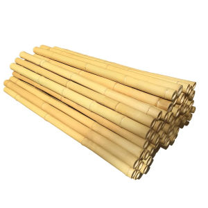 Durable Bamboo Stick Fencing for Gardens & Patios Decorative Bamboo Partition Screens and Climbing Plant Support for Vegetable Gardens 防腐竹竿