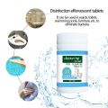 100Pcs Swimming Pool Cleaning Tablets Swimming Pool Effervescent Tablet Safe Long Lasting. 