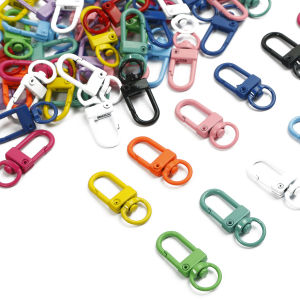 5pcs 12 33mm Alloy Key Rings Multicolor Lobster Clasp Hooks for Jewelry Making Finding DIY End Connector Handbag Toy Doll Keychain Hook