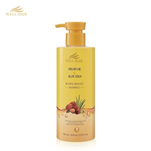 Bremod WELL HAIR Shampoo Conditioner Argan Oil Refreshing Aloe Deep Nourishing WH-X321/WH-H055 400ml