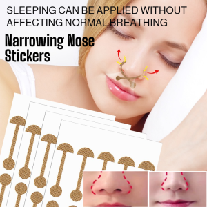 Narrow Slim Nose Patch Shrink Nose Wings Cos Beautiful Nose Patch Soft Elastic Sleeping Nose Shrink Strips