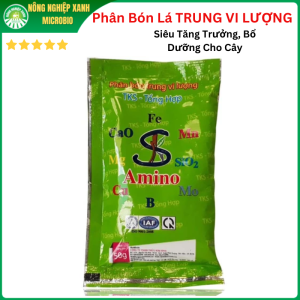 Phân Bón Trung Vi Lượng Tổng Hợp Siêu Tăng Trưởng Bổ Dưỡng Cho Cây