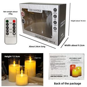 led rocking electronic candle for Valentines Day wedding concert party decorative ambiance light