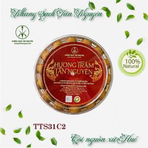 Nhang nụ trầm hương thiên nhiên TTS31C1 - Hương Sạch Tân Nguyên - Nhang nụ sen dùng cho thác khói loại 0.5Kg