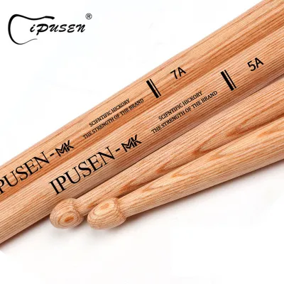 2pcs Professional Wooden Drum Sticks 5A 7A YAMAHA Oak Wood Drumsticks Set Drum Sticks Maple Wood Tip Drumsticks