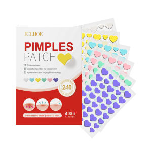 【discount store】240 Pcs Cute Star/Heart Shaped Salicylic Acid Acne Patches Invisible Hydrocolloid Pimple Cover Spot Treatment Stickers for Teens