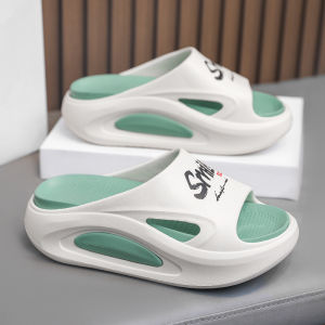 [Free Shipping] WomenS Thick-Soled Fish-Mouth Slippers New Summer Fashion Versatile Non-Slip Beach And Home Wear Two-Way Wear Slippers