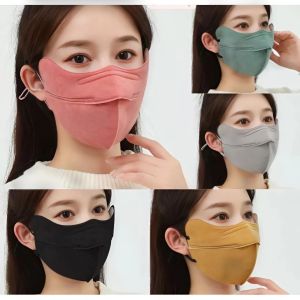 Khẩu Trang 3D Che Gò Má Vải Không Dệt – Chống Nắng UPF50+ Gập Mũi Thoáng Khí Dễ Chỉnh Nhiều Màu