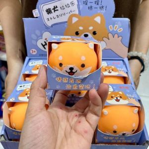 [MUA 2 GIẢM 5%]Squsishy mochi cún shiba đáng iu bóp xả stress