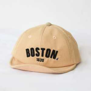 Topi Pet Bayi Laki Laki Perempuan Usia 2 Bulan - 2 Tahun Premium Bordir BOSTON Baby Hat