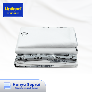 Uniland Sprei Set Katun Sherinna - Seprei Estetik / Fitted Bedsheet
