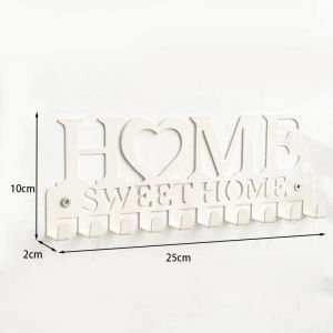 [Habilulu] 1PC Wall Mounted Sweet Home Decorative Key Holder Key Wall Hook Creative Key Holder For Front Door