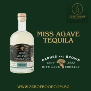 Barnes Brown Miss Agave Tequila Non-Alcoholic Spirit 700ML Singapore