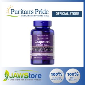 Puritans Pride Grapeseed Extract 100 mg / 200 Capsules / Item #005432