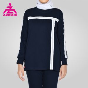 Setelan Olahraga Wanita Jumbo Terbaru Azdari AZR 02 - Set Baju Celana Senam Casual
