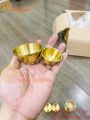 Chén Nước Thờ Phật Bằng Đồng Có Đế Và Không Đế – Chén Nước Cúng Phật. 