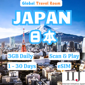 eSIM Japan Travel SIM Card【1GB - 3GB Daily】【HIGH SPEED DATA】IIJ Docomo 日本上网卡 1 - 30days -日本 eSIM Card✅Chat/Email Delivery within 24 Hours✅Hotspot✅Top Up