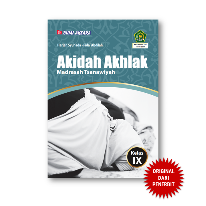 Akidah Akhlak Kelas IX MTs KMA No. 183 Tahun 2019 | Lazada Indonesia