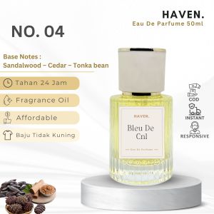 Haven Parfum BOTOL CHLO BLUE DE CNL 50ML — Parfume Pria Tahan Lama dan Wangi — Minyak Wangi Tahan Lama