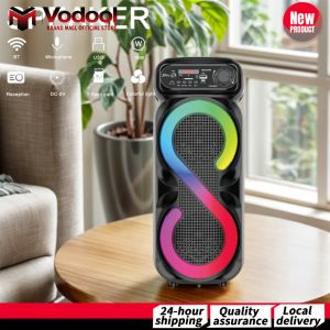 Karaoke Bluetooth Speaker Waterproof Portable Audio System for Outdoor Parties and Camping Trips