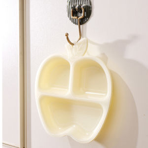 4 Grids Divided Preparation Dish Plate/Kitchen Ginger Garlic Plate/Household Hot Pot Dinner Plate Ginger Tray