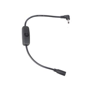 Female to Male 3.5mmx1.35mm Power Splitter Cable with Switches Splitter for LED Lighting Systems DVR Devices Accessories