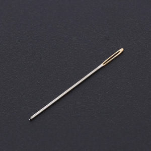 100Pcs mắt lớn Kim Kim Loại Kim Thêu Với Ống May Kim Cho may tay Thêu Dự Án