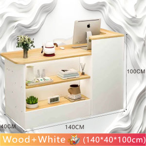 HARBOX Computer Table Bar Cabinet Reception Desk Front Desk Simple Cash Register Multi function Locker Tea Cabinet