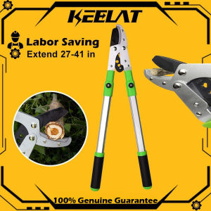 KEELAT High Branch Shears Retractable Strong Thick Shears Fruit Tree Flower Plant Lopper Cutter Tree Pruning Tool