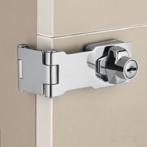 LOẠI 3 BẢN LỀ. Ổ KHÓA GÓC 90 ĐỘ KÈM CHÌA DÙNG CÀI ĐẶT KHÓA CỬA-TỦ-BÀN-HỘP TIỆN ÍCH. 000 1129