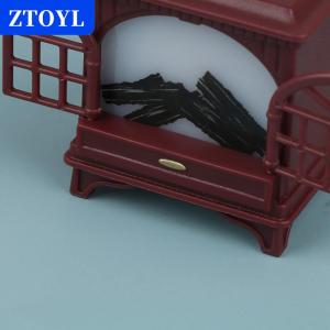 [COD]🔥🔥🔥ZTOYL Dollhouse Miniature Simulation Fireplace Model Furniture Ornaments Kids Toys