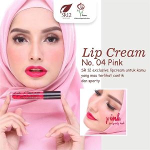 LIMITED !!! LIPCREAM SR12 SKINCARE / BEBAS PARABEN / LONGLASTING / LIPSTIK AMAN BPOM.