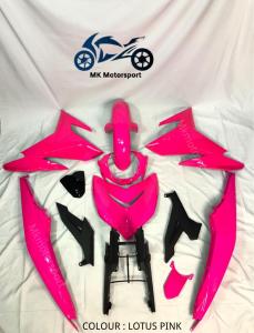 YAMAHA Y15ZR V1 V2 Body cover Set Coverset Y15 Velozi - Lotus Pink